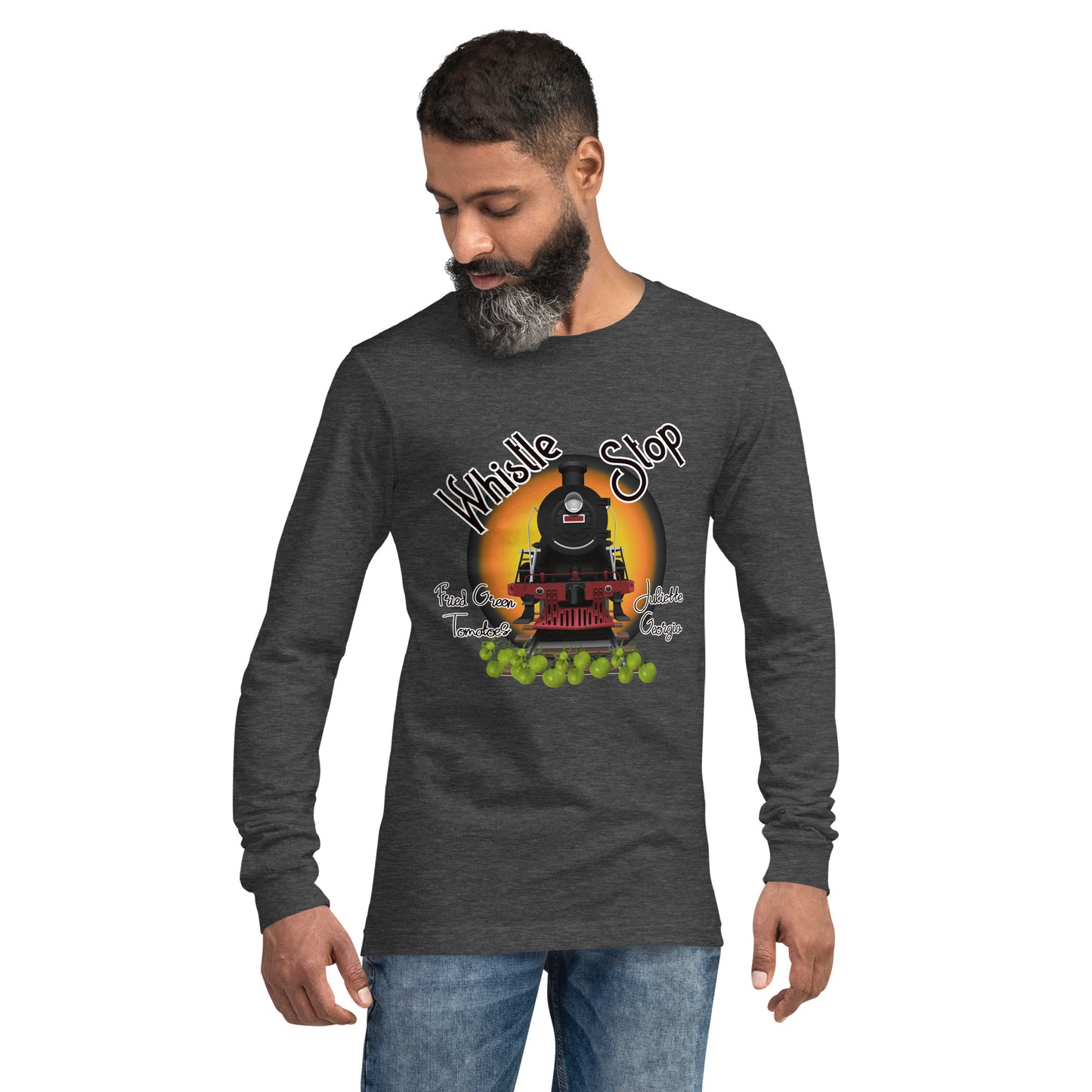 Whistle Stop Train Long Sleeve Tee