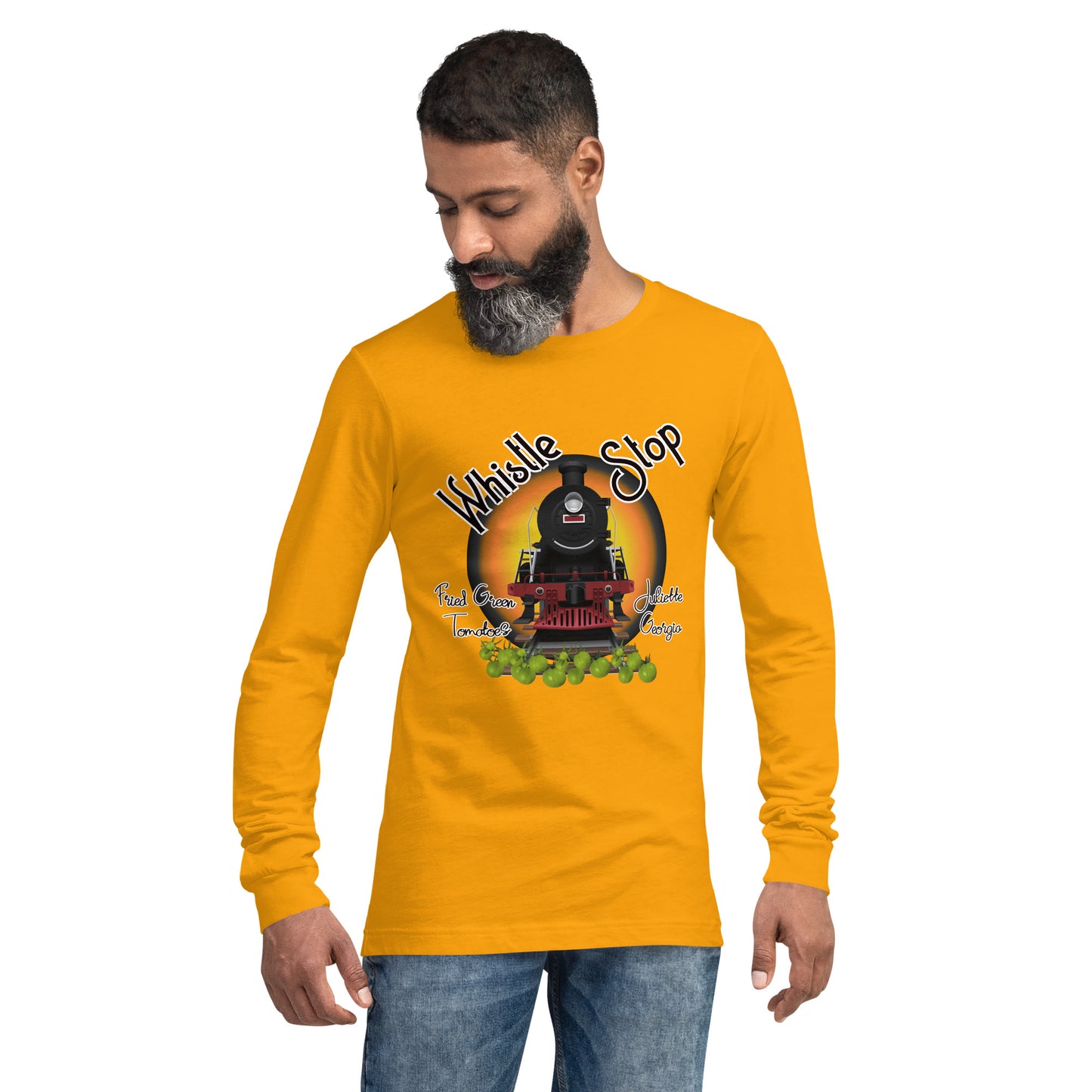 Whistle Stop Train Long Sleeve Tee