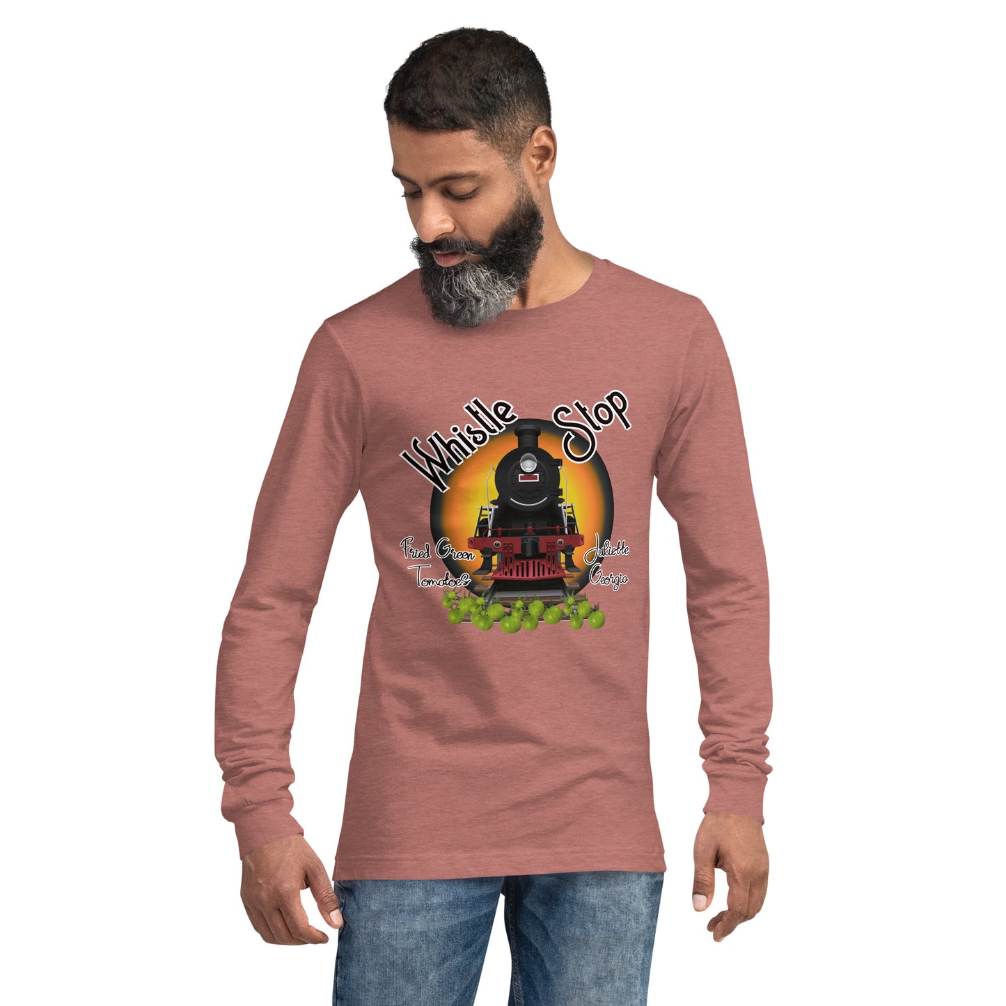 Whistle Stop Train Long Sleeve Tee
