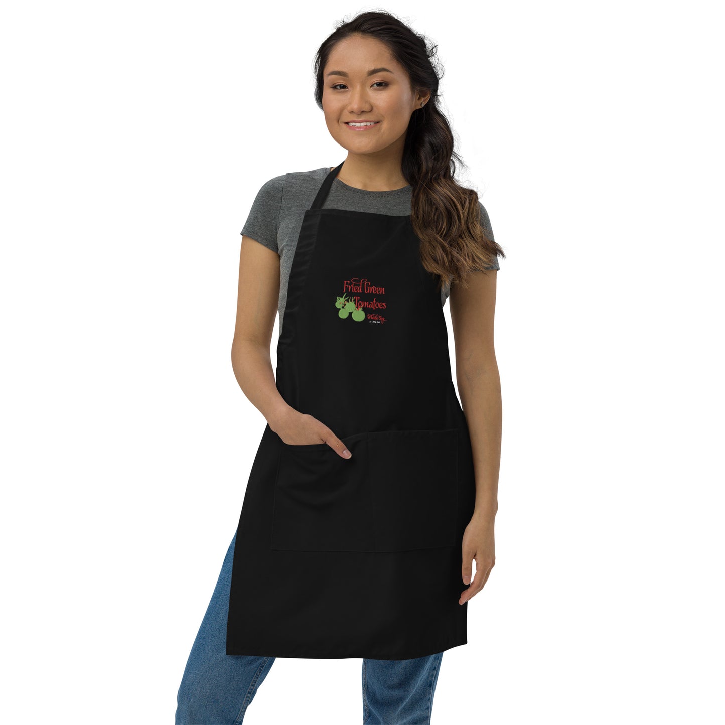 Fried Green Tomatoes Embroidered Apron